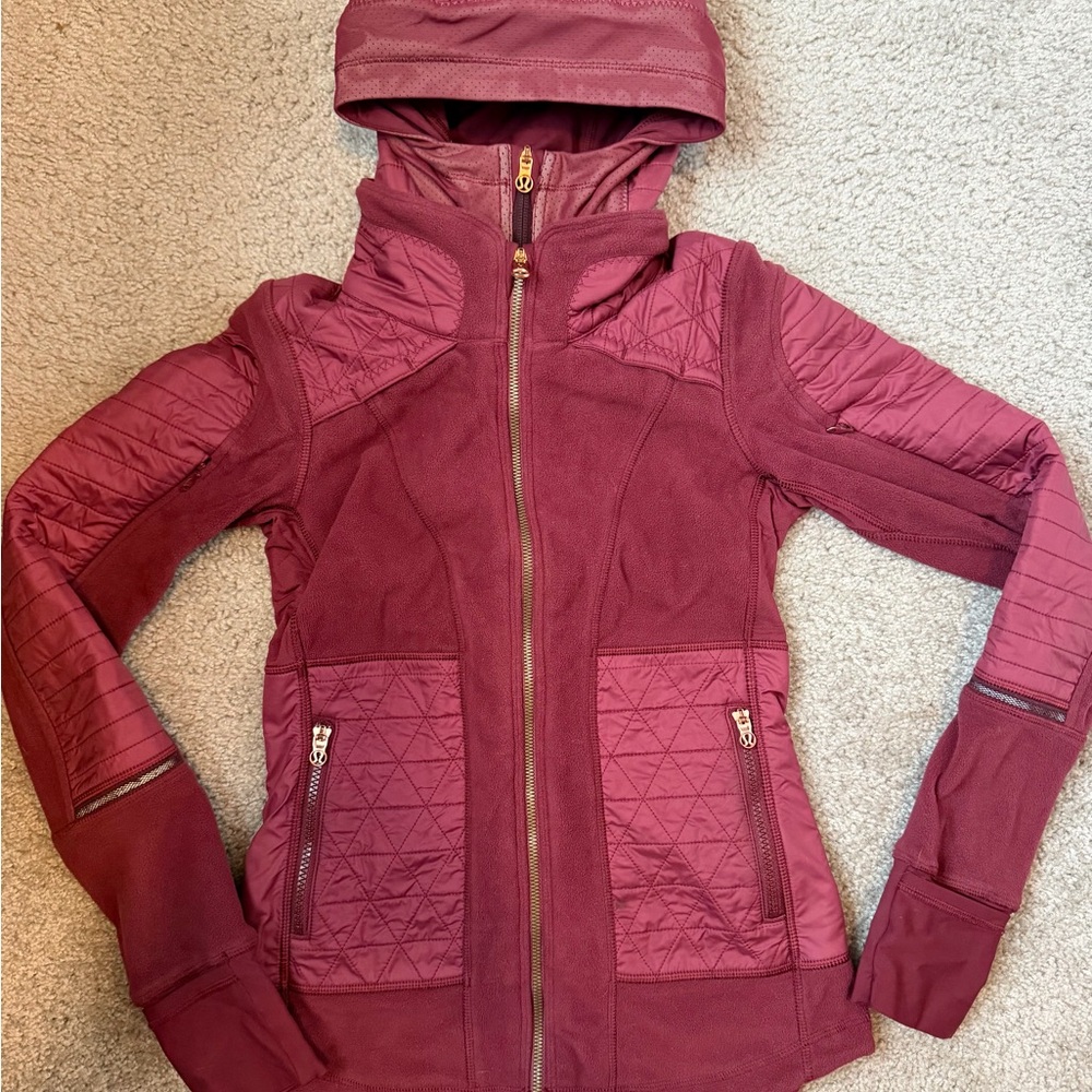 Lululemon Athletica Burgundy Ski Jacket